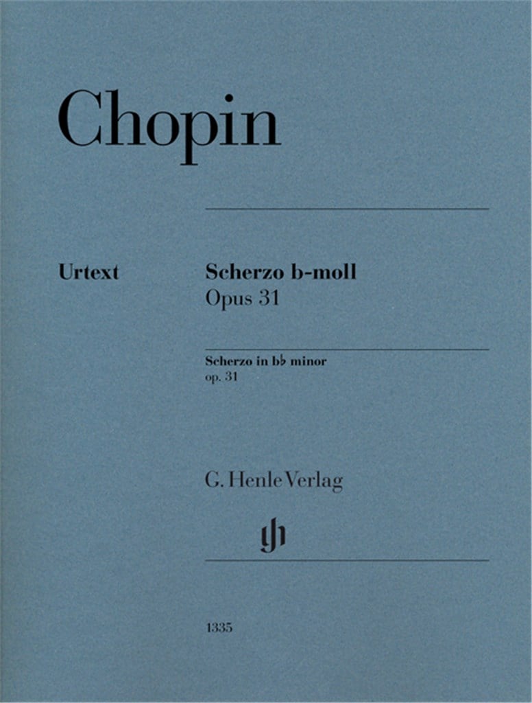 Scherzo in b flat minor op. 3